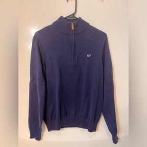 Vineyard Vines Navy Blue Quarter-Zip